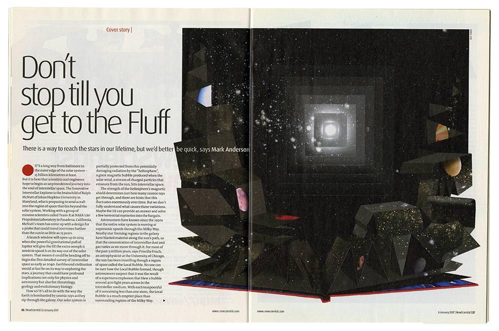 New Scientist Magazine : Intergalactic high-speed travel - an attempt at a 4-dimensional map...